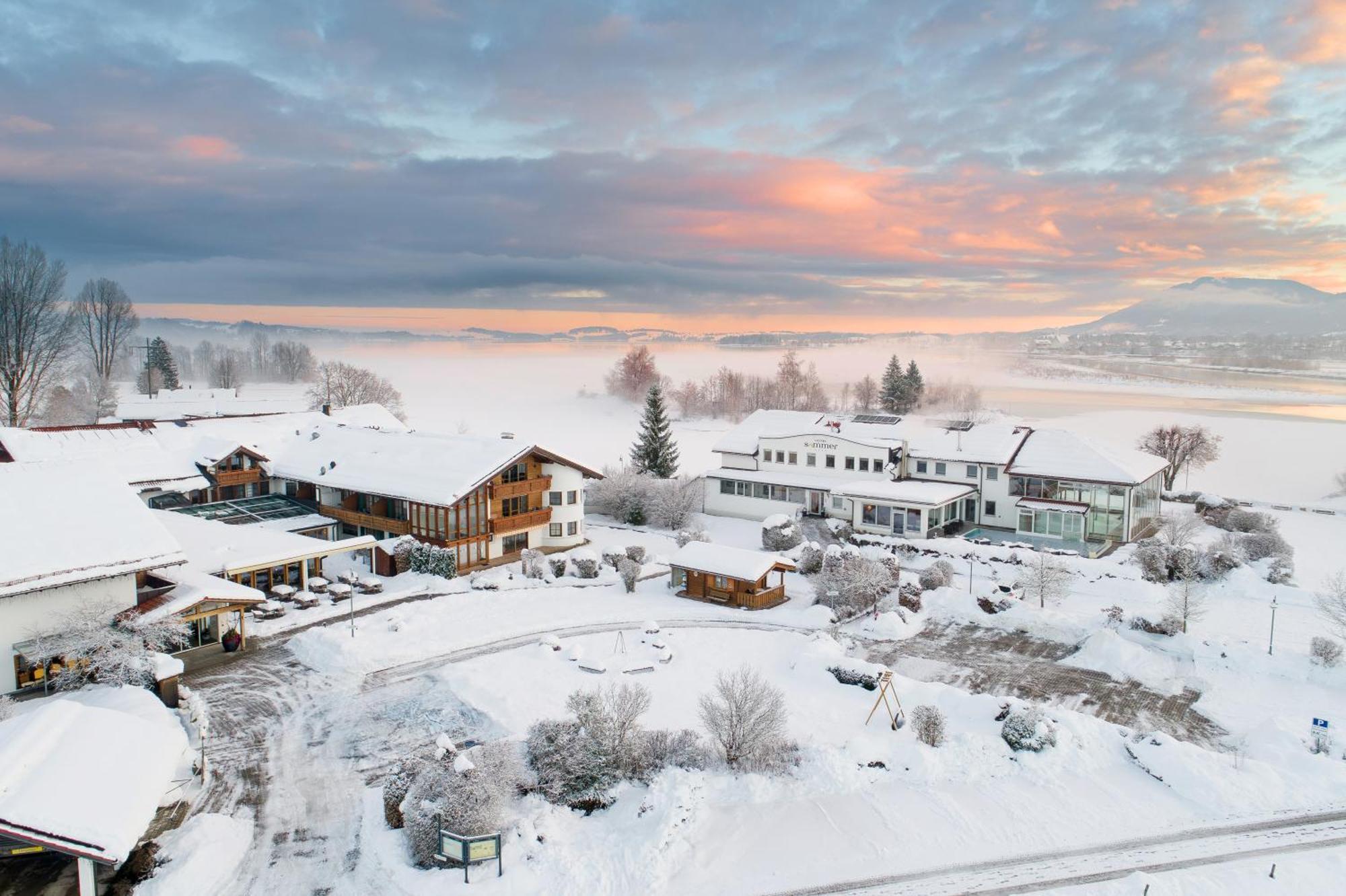 Hotel Sommer-Haus Am See Фюссен Экстерьер фото